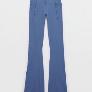 Aerie Blue High-Waisted Leggings